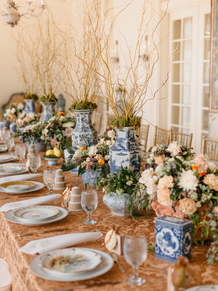 Fancy Fall Garden Bridal Shower Luncheon