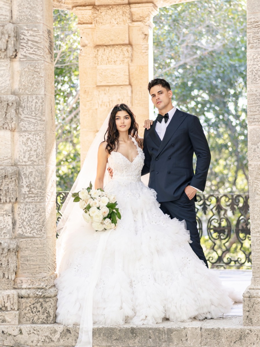 A refined Miami garden wedding full of natural beauty and luxury