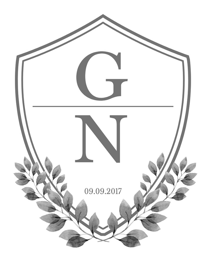 Free Wedding Crest Monogram